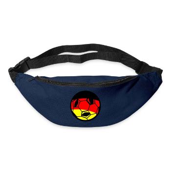 Football German Flag Art - Bum bag - navy - Front