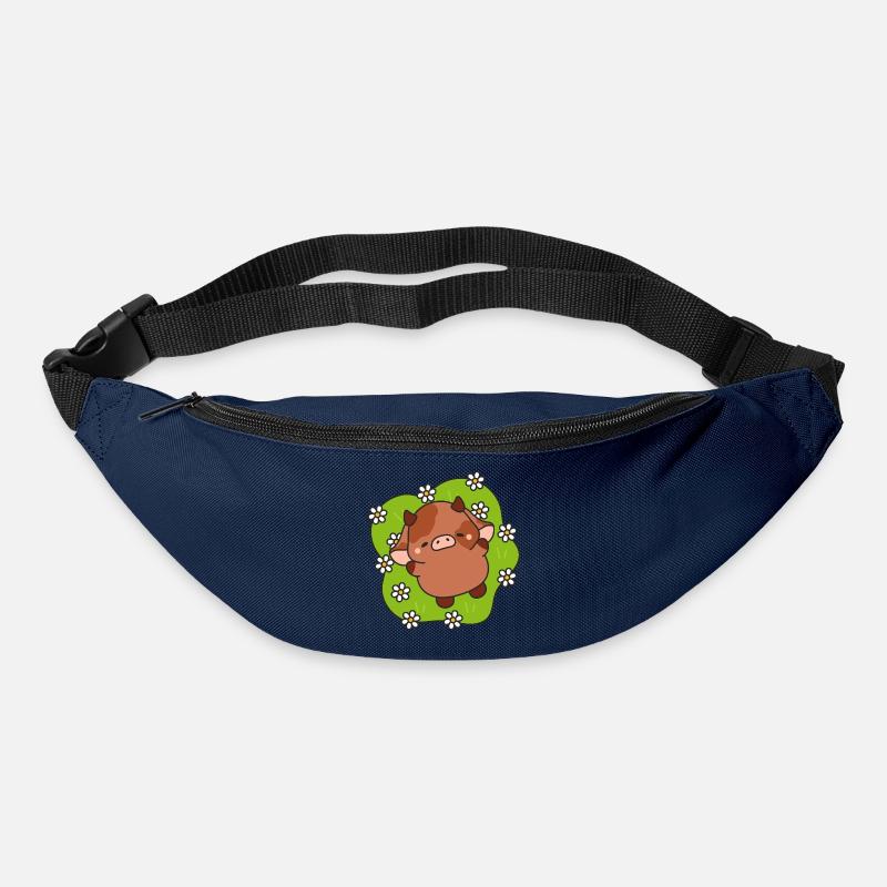 P'tit vachette Printemps - Gürteltasche - Navy