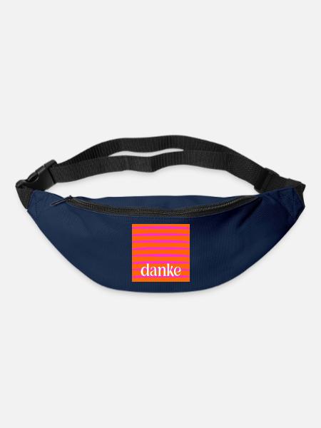 DANKE DANKBARKEIT - Gürteltasche - Navy