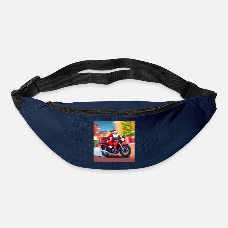 Le renne le plus rapide du Père Noël - Sac banane - marine