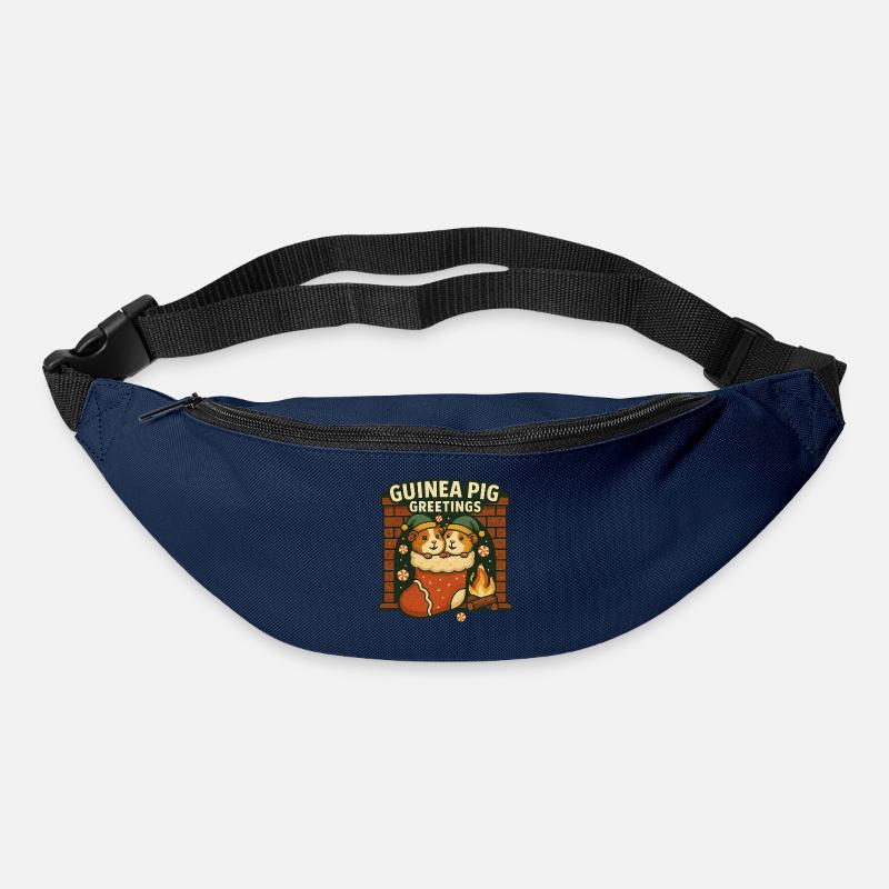 Salutations au cochon d’Inde - Sac banane - marine