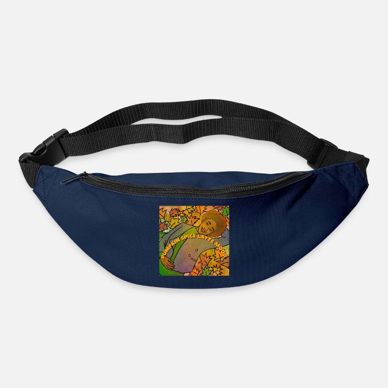 Pumpkin Spice Latte Stimmung - Gürteltasche - Navy