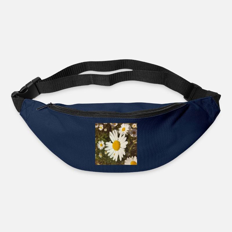 Gänseblümchen Sonnenlicht - Gürteltasche - Navy