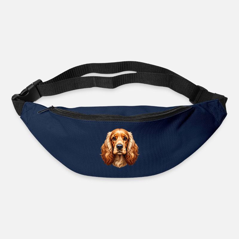 Cocker Spaniel - Bum bag - navy