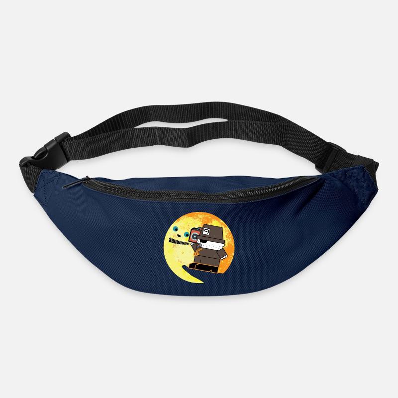 Pixel P.I. Moon Chase - Gürteltasche - Navy