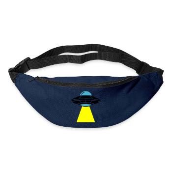 Vaisseau spatial extraterrestre OVNI Light - Sac banane - marine - Devant