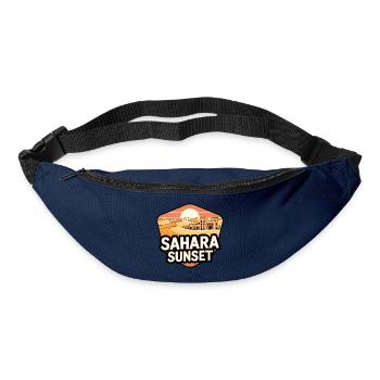 Sahara Sonnenuntergangsschloss - Gürteltasche - Navy - Vorne