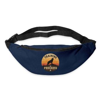 Training in Progress - Bum bag - navy - Front