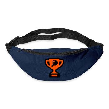 Vainqueur du tournoi de tennis de table Cup - Sac banane - marine - Devant