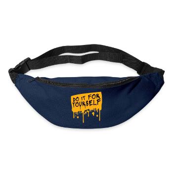 Do It For Yourself Inspirierend Selbstliebe Zitat - Gürteltasche - Navy - Vorne