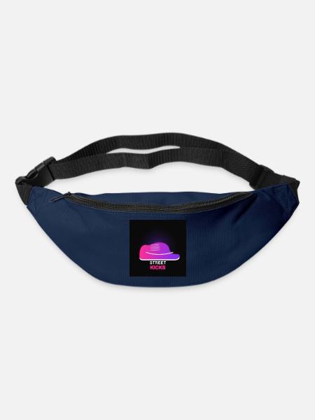 Street Kicks – Sneaker Streetwear Neon - Gürteltasche - Navy