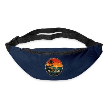 Graphique vintage California Dreaming - Sac banane - marine - Devant