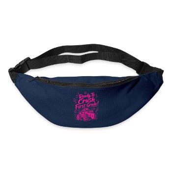 Bereit, die erste Klasse zu zerschlagen – Monster Truck - Gürteltasche - Navy - Vorne