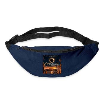 Solar Eclipse Luxor 2027 - Gürteltasche - Navy - Vorne