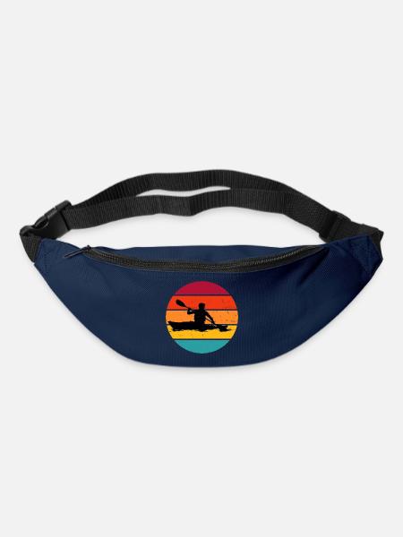Geschenkidee für einen Paddler mit Wildwasserkajak - Gürteltasche - Navy