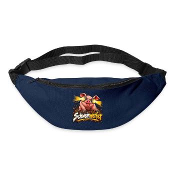 Schweinwerfer - Gürteltasche - Navy - Vorne