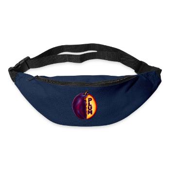 PLUM – Fruchtkunst - Gürteltasche - Navy - Vorne