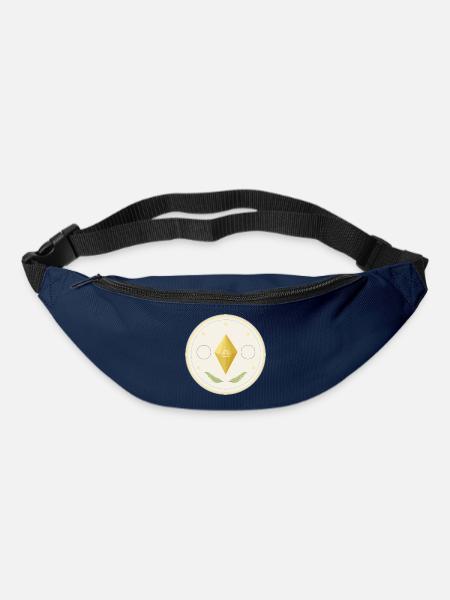 Waage - der schwebende Kristall - Gürteltasche - Navy