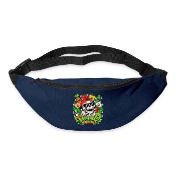 Veggie Skull - Gürteltasche - Navy - Vorne