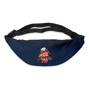 Peppered Pig Kochchef Cartoon - Gürteltasche - Navy - Vorne