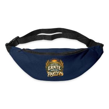 Erst die Ernte, dann Party - Gürteltasche - Navy - Vorne