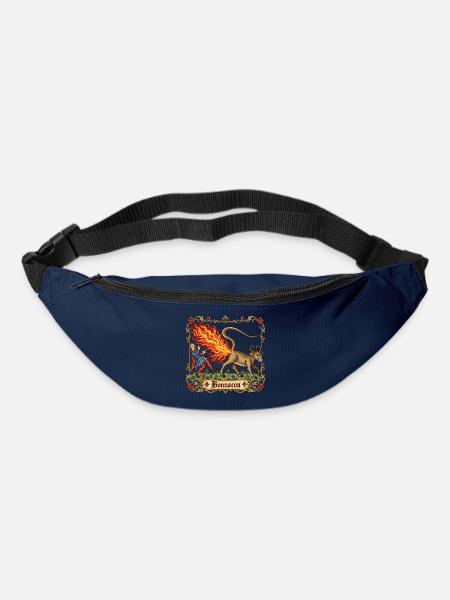 Bonnacon-mittelalterliche Flamme - Gürteltasche - Navy