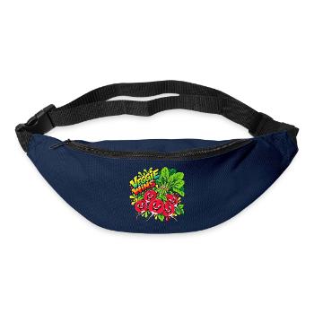 Veggie Wins Radieschen - Gürteltasche - Navy - Vorne