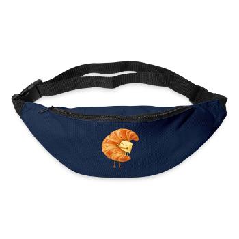 KuschelCroissant Butterfreund - Gürteltasche - Navy - Vorne