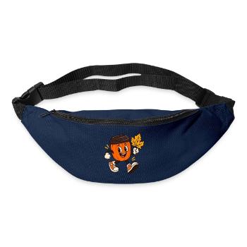 Becher-Kürbis - Gürteltasche - Navy - Vorne