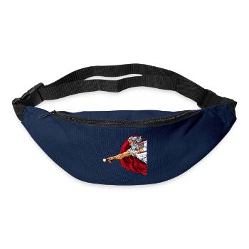 Göttlicher Billiard Spieler - Billard Bilder - Gürteltasche - Navy - Vorne
