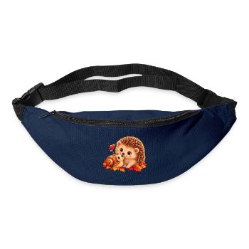 Igel & Schnecke - Gürteltasche - Navy - Vorne