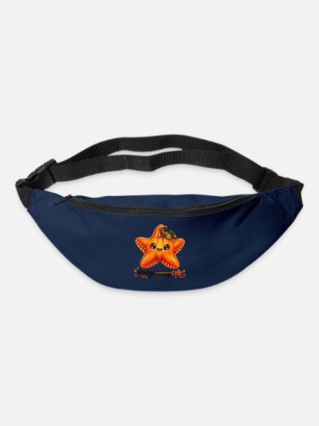 Fuchsfisch-Seestern - Gürteltasche - Navy