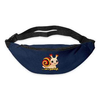 Nid z gsprängt Berner Schnecke  - Gürteltasche - Navy - Vorne