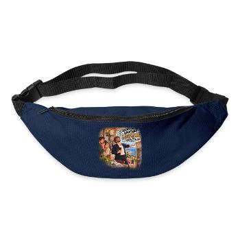 Humor Immobilienmietung Miete - Gürteltasche - Navy - Vorne