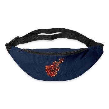 Inferno Dragon Gitarre - Gürteltasche - Navy - Vorne