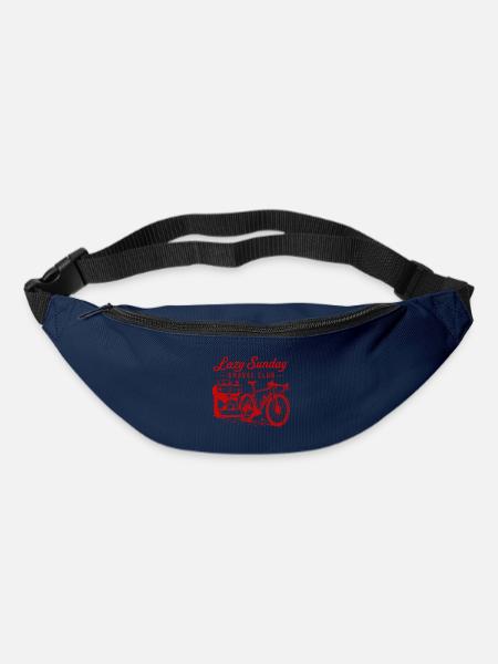 Lazy Sunday Gravel Club Emblem - Gürteltasche - Navy