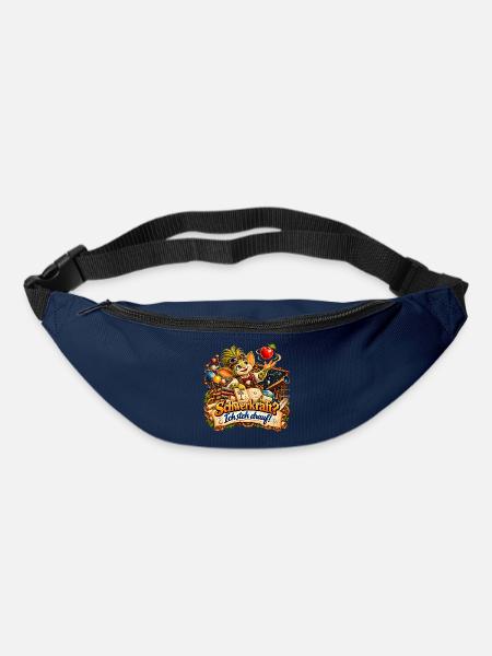 Wenuma.  Schwerkraft? Ich steh drauf! - Gürteltasche - Navy