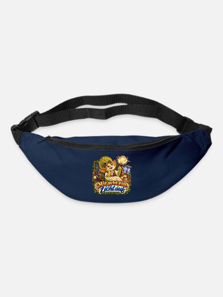 Wenuma Mir geht ein Licht auf - Gürteltasche - Navy
