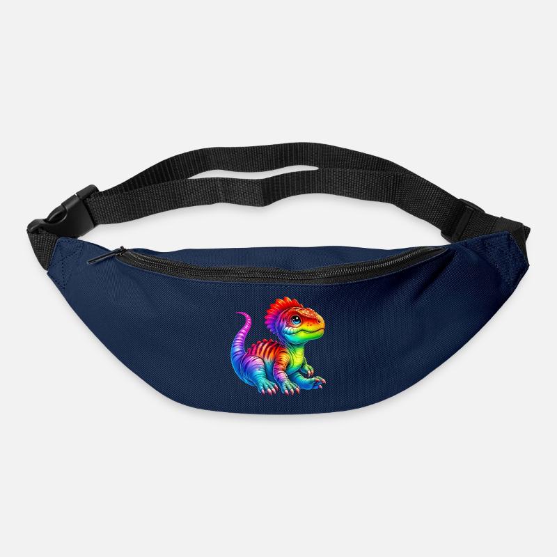 Dinosaurier - Gürteltasche - Navy