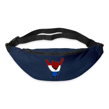 Holland Flag Surfing Symbol - Bum bag - navy - Front