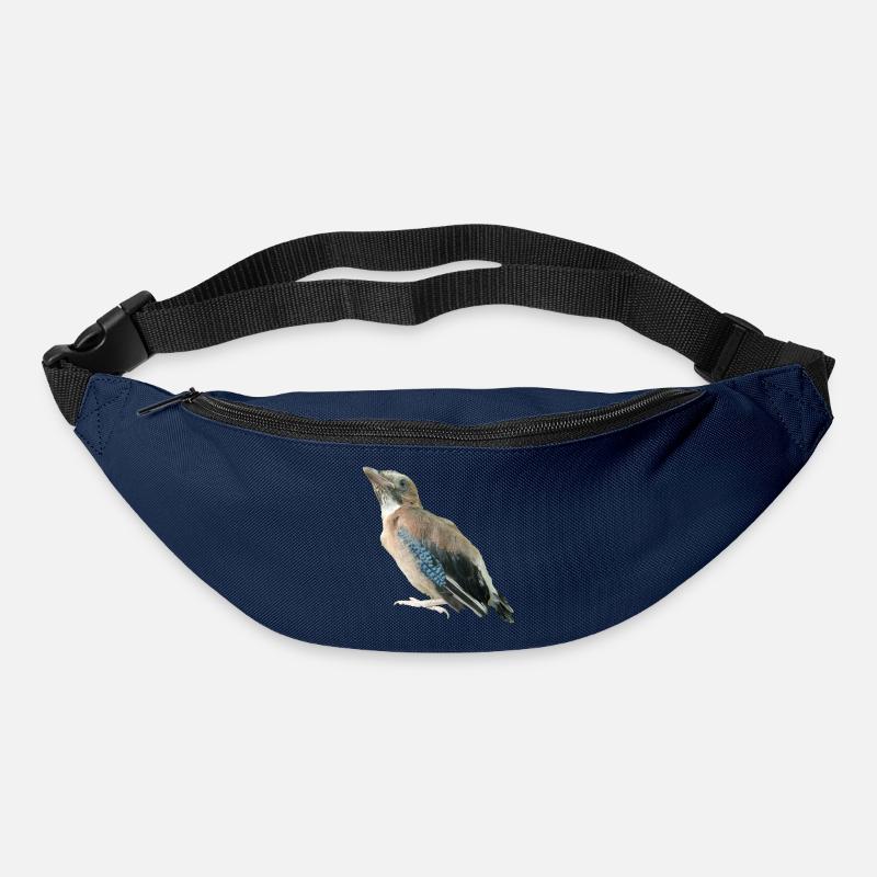 Eichelhäher Jungvogel - Gürteltasche - Navy