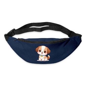 Dog Cute Comic - Bum bag - navy - Front