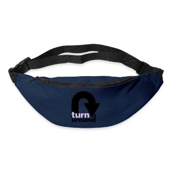 turn around | undrehen | arrow | pfeil - Bum bag - navy - Front