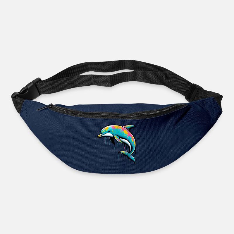 Dauphin - Sac banane - marine