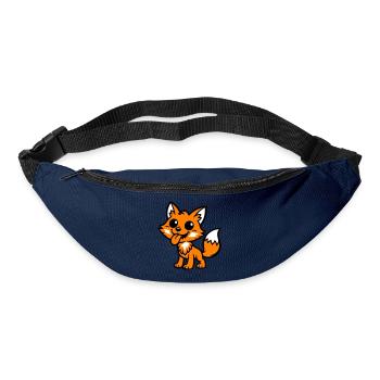 Bande dessinée Fox - Sac banane - marine - Devant