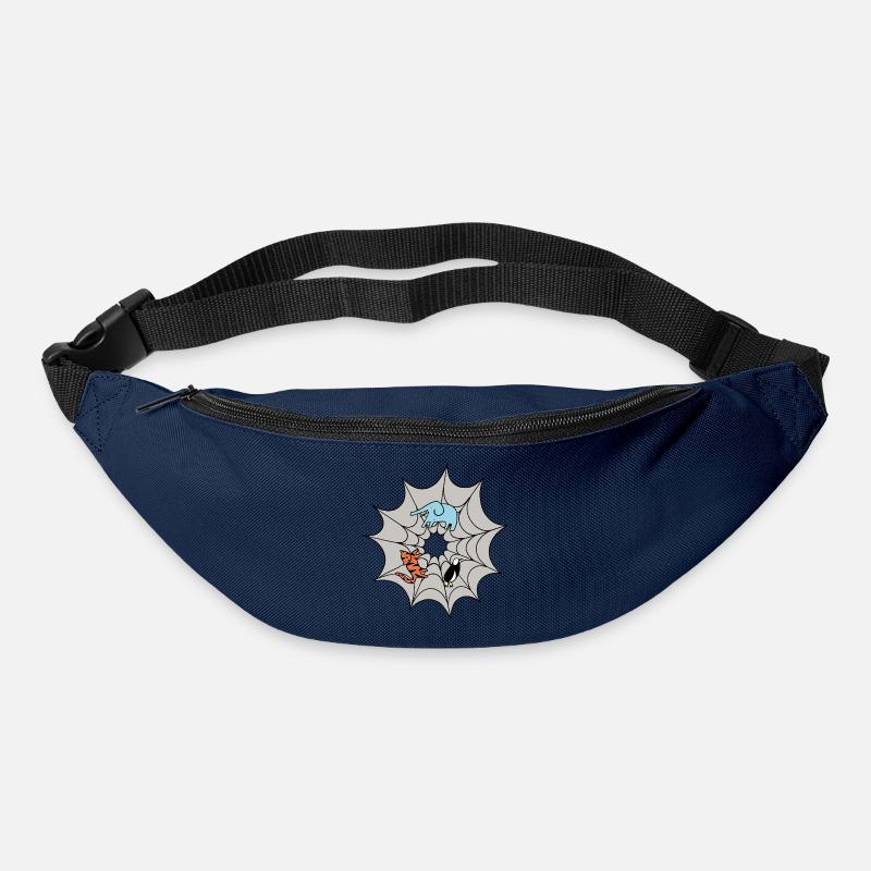 Spider web - Bum bag - navy