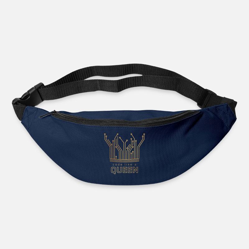 Code Like a Queen - Gürteltasche - Navy