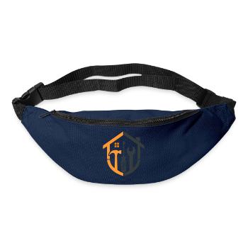 Caretaker Coat of Arms – Craftsman Logo - Bum bag - navy - Front