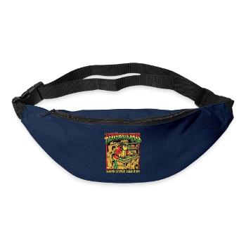 Christmas Soundsystem Dub Reggae - Gürteltasche - Navy - Vorne