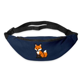 Pixel Fuchs - Gürteltasche - Navy - Vorne